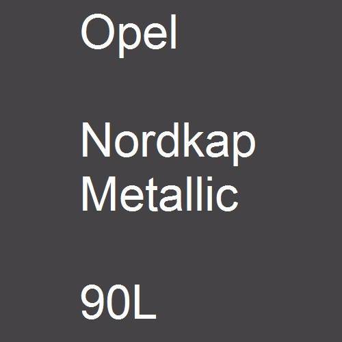 Opel, Nordkap Metallic, 90L.